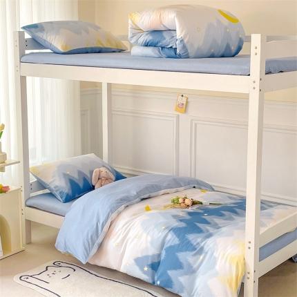 91家纺网 家纺一手货源 找家纺 （总）名兮家居 2023纯棉全棉三件套学生三件套六件套学生宿舍大礼包