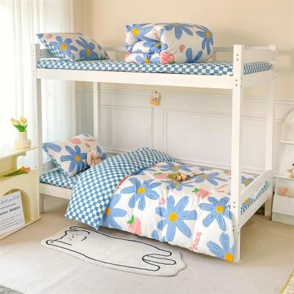 名兮家居 2023新款全棉印花学生三件套 小确幸