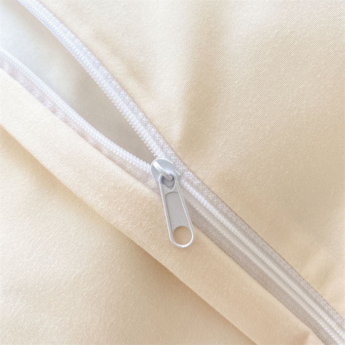 91家纺网 家纺一手货源 找家纺 盛秋家纺 2025新款思雅系列水洗磨毛双拼刺绣四件套 思雅-天空蓝+奶昔白