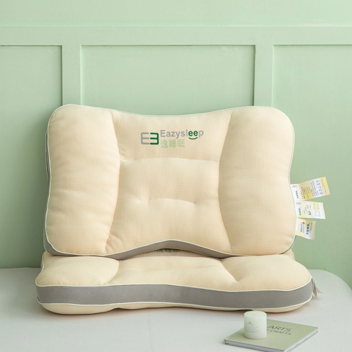 91家纺网 家纺一手货源 找家纺 总爱尚家枕芯 2023新款超柔针织逸眠枕