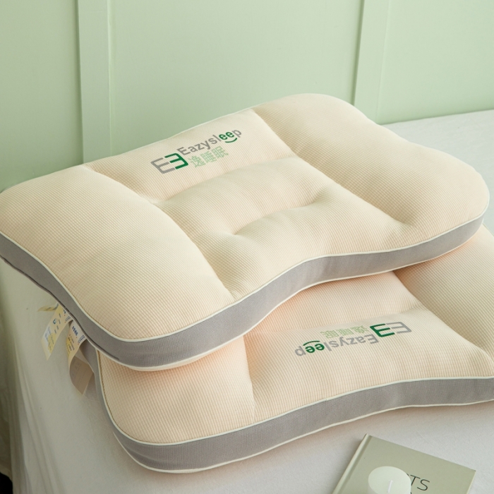 91家纺网 家纺一手货源 找家纺 总爱尚家枕芯 2023新款超柔针织逸眠枕