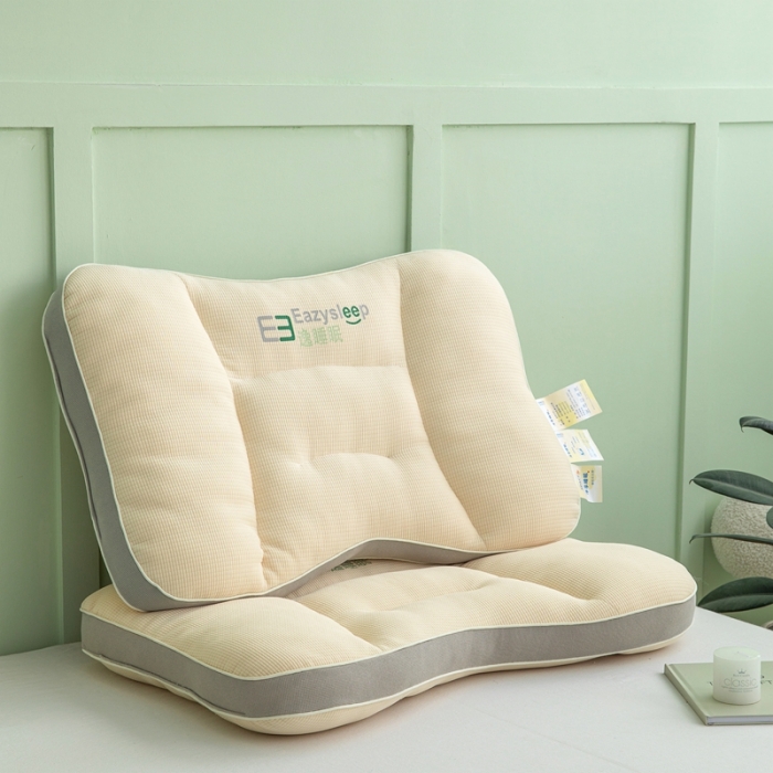 91家纺网 家纺一手货源 找家纺 总爱尚家枕芯 2023新款超柔针织逸眠枕