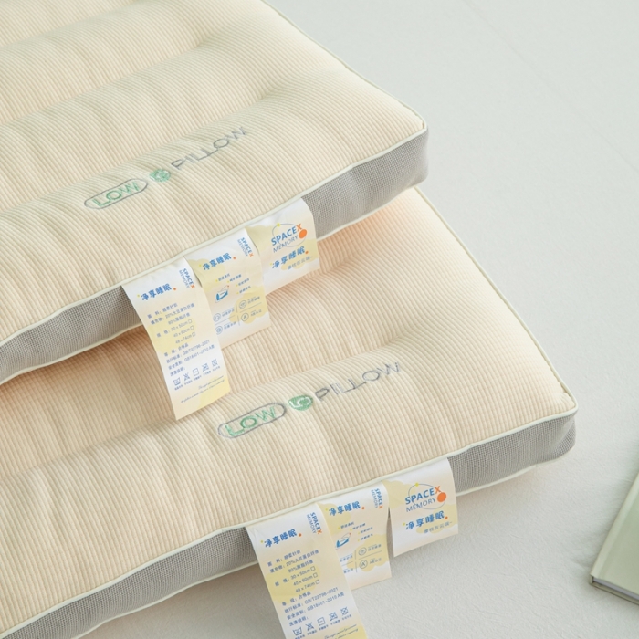 91家纺网 家纺一手货源 找家纺 爱尚家枕芯 2023新款超柔针织逸眠低枕