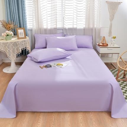 91家纺网 家纺一手货源 找家纺 （总）极梦家纺（支持定制） 2025新款40s纯棉长绒棉纯色全棉床单