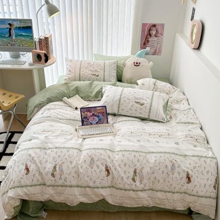 91家纺网 家纺一手货源 找家纺 （总）昔可 2023新款全棉四件套-第五批