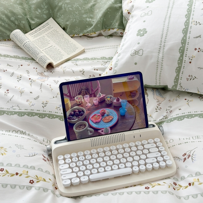 91家纺网 家纺一手货源 找家纺 昔可 2023新款全棉四件套-第五批 绿野小兔