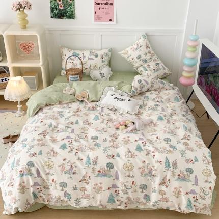 91家纺网 家纺一手货源 找家纺 （总）昔可家纺 2023新款全棉四件套-第六批