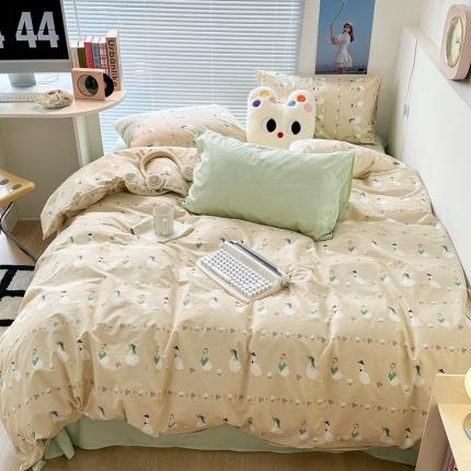 91家纺网 家纺一手货源 找家纺 （总）昔可家纺 2023新款全棉小卡通系列四件套