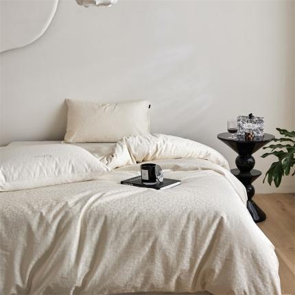 91家纺网 家纺一手货源 找家纺 （总）安莱生活 2023爆款100S纯棉提花轻工艺刺绣系列四件套