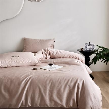 91家纺网 家纺一手货源 找家纺 （总）安莱生活 2023爆款100S纯棉提花轻工艺刺绣系列四件套