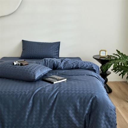 91家纺网 家纺一手货源 找家纺 （总）安莱生活 2023爆款100S纯棉提花轻工艺刺绣系列四件套