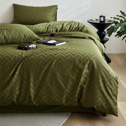 91家纺网 家纺一手货源 找家纺 （总）安莱生活 2023爆款100S纯棉提花轻工艺刺绣系列四件套