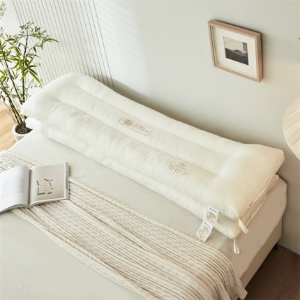 91家纺网 家纺一手货源 找家纺 微枕芯羊绒蛋白情侣双人枕芯 夫妻长枕头1.5m 1.8m单只装