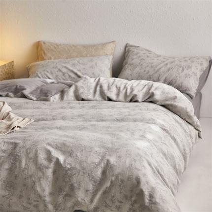 91家纺网 家纺一手货源 找家纺 （总）简家居 2023新款色织提花四件套-广岛之恋