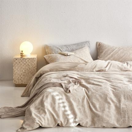 91家纺网 家纺一手货源 找家纺 （总）简家居 2023新款色织提花四件套-广岛之恋