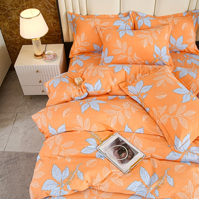 91家纺网 家纺一手货源 找家纺 （总）畅畅 2024爆款全棉喷气活性印花磨毛四件套