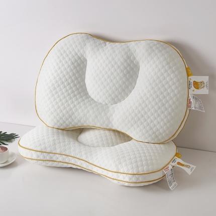 (总)逸林枕芯2023新款枕芯蝶型针织棉水立方3D豆豆按摩护颈枕头枕芯