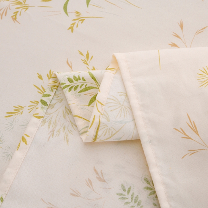 91家纺网 家纺一手货源 找家纺 梵巢家纺 2025新款加厚芦荟棉床单磨毛化纤床单仙草