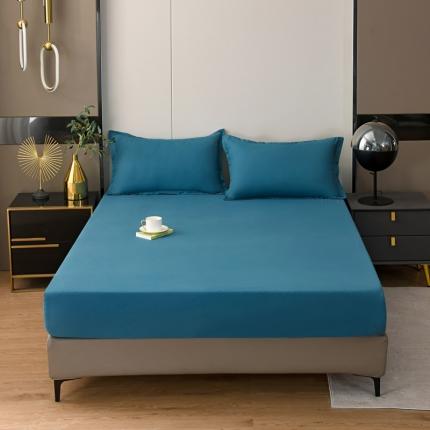 91家纺网 家纺一手货源 找家纺 （总）亿佳人(高克重）2025新款纯色床笠 磨毛床笠 单品床笠床罩