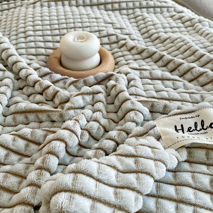 91家纺网 家纺一手货源 找家纺 （总加厚纯色毛毯素色毛毯格子学生宿舍魔法绒牛奶绒雪花绒午睡毯法莱绒毯子