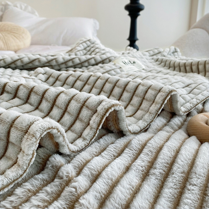 91家纺网 家纺一手货源 找家纺 （总加厚纯色毛毯素色毛毯格子学生宿舍魔法绒牛奶绒雪花绒午睡毯法莱绒毯子