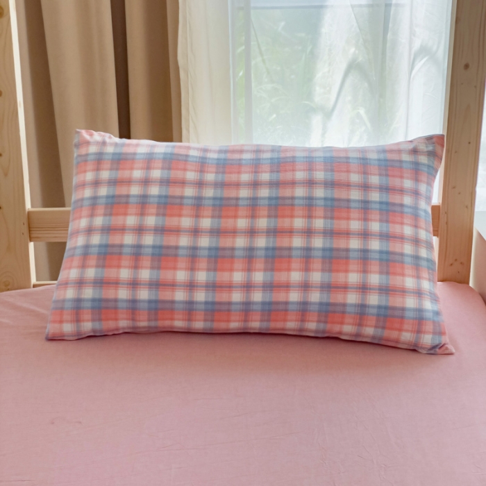 91家纺网 家纺一手货源 找家纺 玖弘家居 2023新款A类全棉色织学生上下铺三件套 星空桔