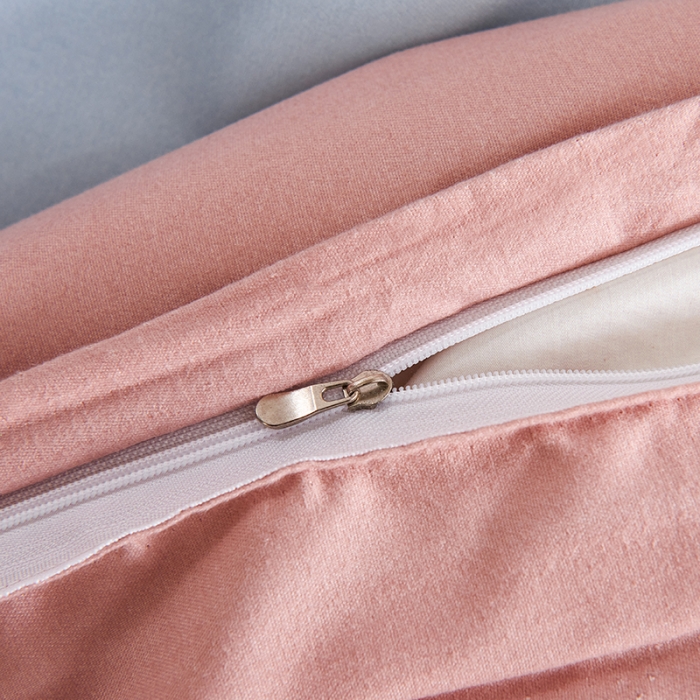 91家纺网 家纺一手货源 找家纺 鑫缘 2025新款印花植物羊绒加厚磨毛单被套 爱情条码