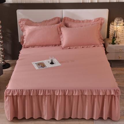 91家纺网 家纺一手货源 找家纺 （总）美达 2025新款A类全棉抗菌单层床裙