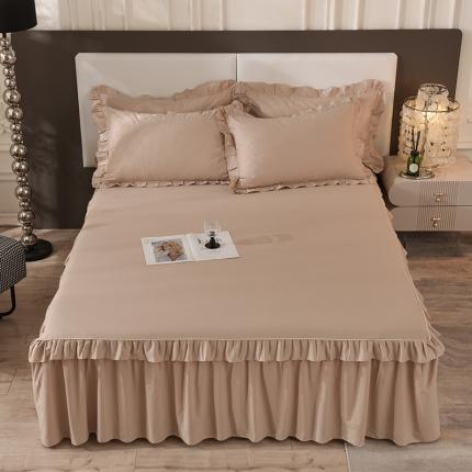 91家纺网 家纺一手货源 找家纺 （总）美达 2025新款A类全棉抗菌单层床裙