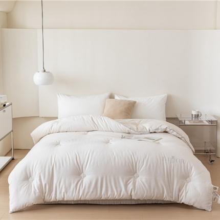 91家纺网 家纺一手货源 找家纺 （总）心悦 2023新款60支全棉提花大豆被