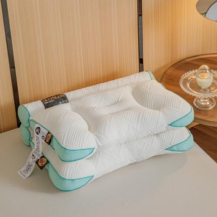 枕之坊 2023新款黑科技纳米高分子PE软管枕45*60CM 天蓝色
