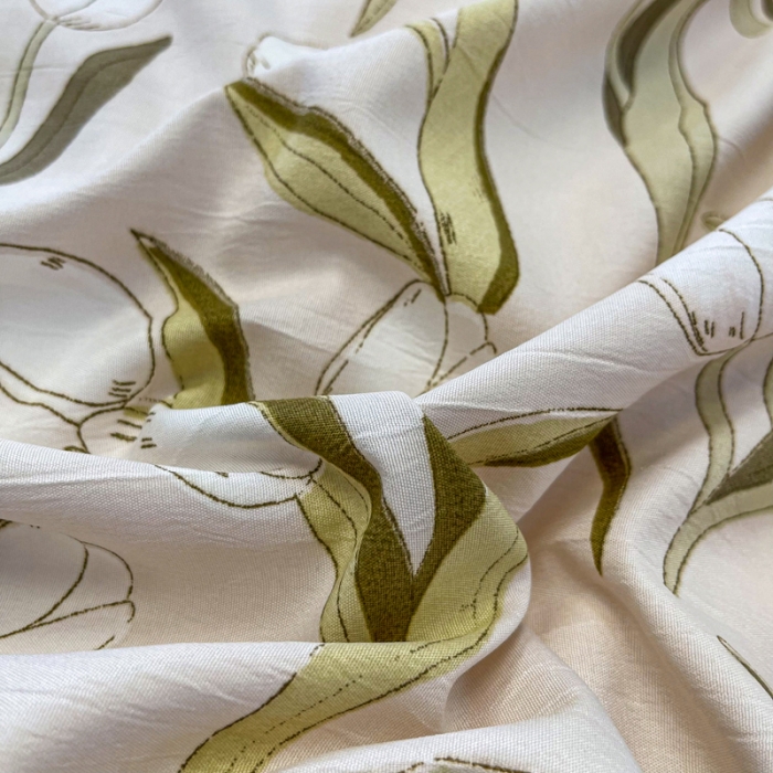 91家纺网 家纺一手货源 找家纺 仟网汇 2023新款休闲款皱皱布棉麻双层纱四件套 休闲款-秋色