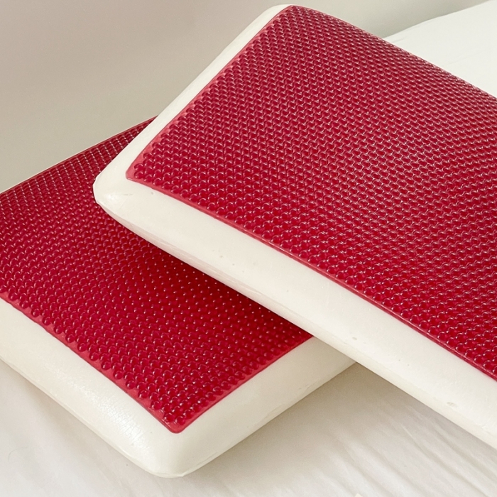 91家纺网 家纺一手货源 找家纺 （总）伟邦 2023新款红石榴多福凝胶记忆枕