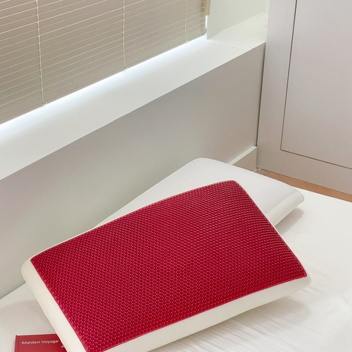 91家纺网 家纺一手货源 找家纺 （总）伟邦 2023新款红石榴多福凝胶记忆枕