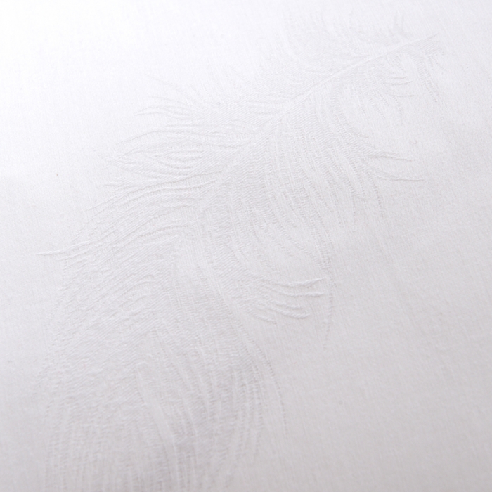 91家纺网 家纺一手货源 找家纺 罗菲尼 2025新款全棉贡缎喷气提花酒店四件套 羽毛花