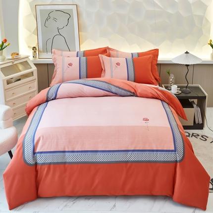 91家纺网 家纺一手货源 找家纺 （总）雲归梦 2023年新款加厚全棉生态磨毛大版四件套