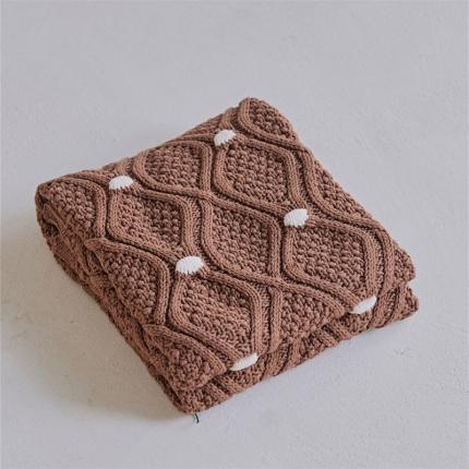 暖绵绵 2025新款星雾毛毯 深咖