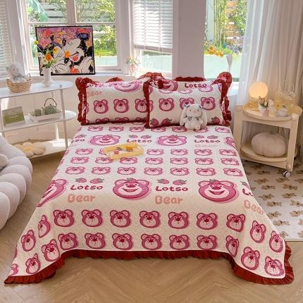 美达 迪士尼A类母婴级全棉床垫床盖榻榻米夹棉床盖 笑口莓莓