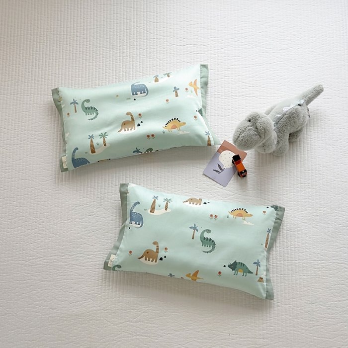 91家纺网 家纺一手货源 找家纺 荷马之梦 2023新款蜜糖系列—A类60s长绒棉儿童枕套 莫里环游记