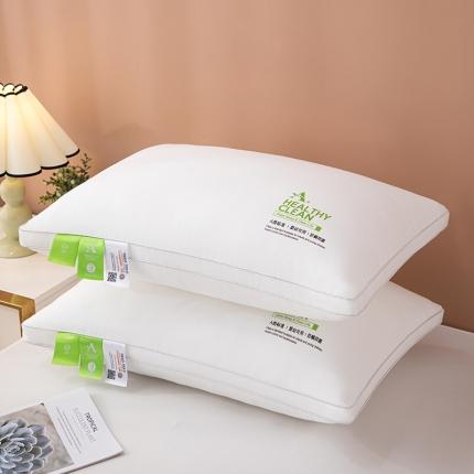 91家纺网 家纺一手货源 找家纺 织布人2023新款枕芯A类健康舒睡羽丝绒护颈保健枕头枕芯双边