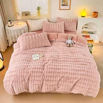 91家纺网 家纺一手货源 找家纺 坚果摄影 小清新绒套件拍摄