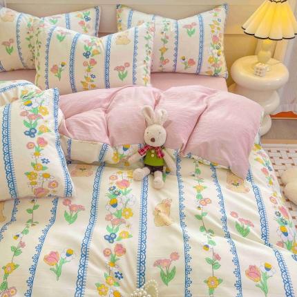 91家纺网 家纺一手货源 找家纺 坚果摄影 小清新床品拍摄