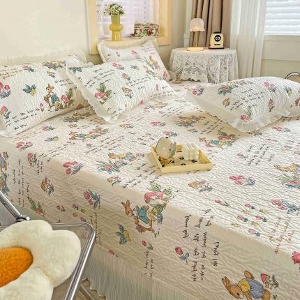 91家纺网 家纺一手货源 找家纺 坚果摄影 床裙拍摄样片