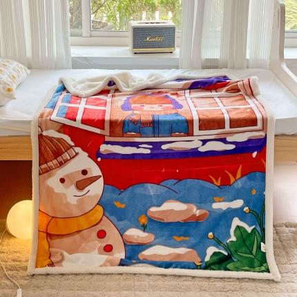 91家纺网 家纺一手货源 找家纺 坚果摄影 儿童毯拍摄样片