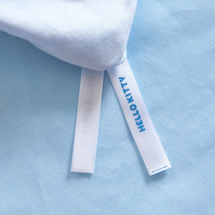 91家纺网 家纺一手货源 找家纺 蘭菲 2023新款幼儿园全棉印染三丽鸥全棉大版卡通三件套 奶茶来了