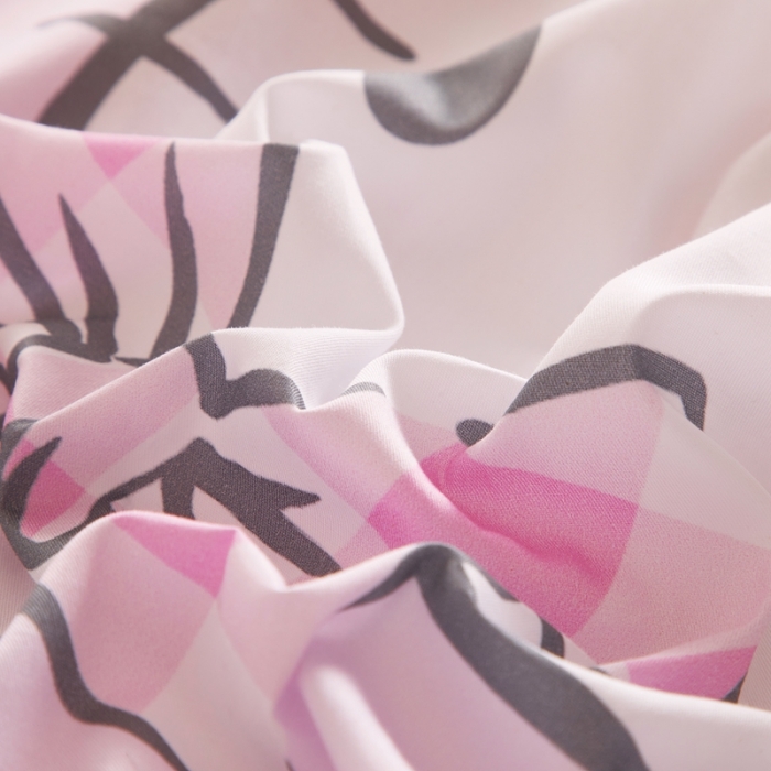 91家纺网 家纺一手货源 找家纺 蘭菲 2023新款幼儿园全棉印染三丽鸥全棉大版卡通三件套 炫彩kt