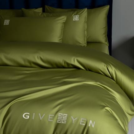 91家纺网 家纺一手货源 找家纺 （总）琪格格纺织 2023新款100支长绒棉刺绣四件套