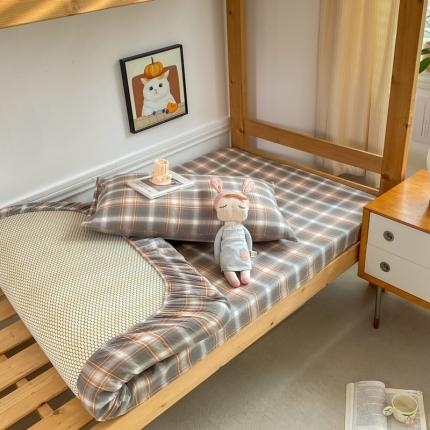 91家纺网 家纺一手货源 找家纺 新款纯棉水洗棉床笠全棉床罩防尘罩儿童床套单人床垫保护罩床单