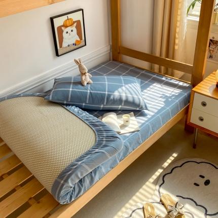 91家纺网 家纺一手货源 找家纺 新款纯棉水洗棉床笠全棉床罩防尘罩儿童床套单人床垫保护罩床单