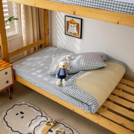 91家纺网 家纺一手货源 找家纺 新款纯棉水洗棉床笠全棉床罩防尘罩儿童床套单人床垫保护罩床单